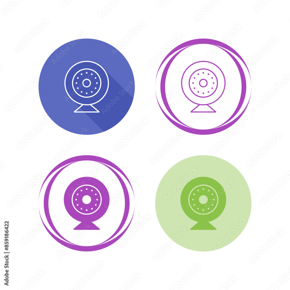 Security Camera Vector Icon Security Camera Vector Icon