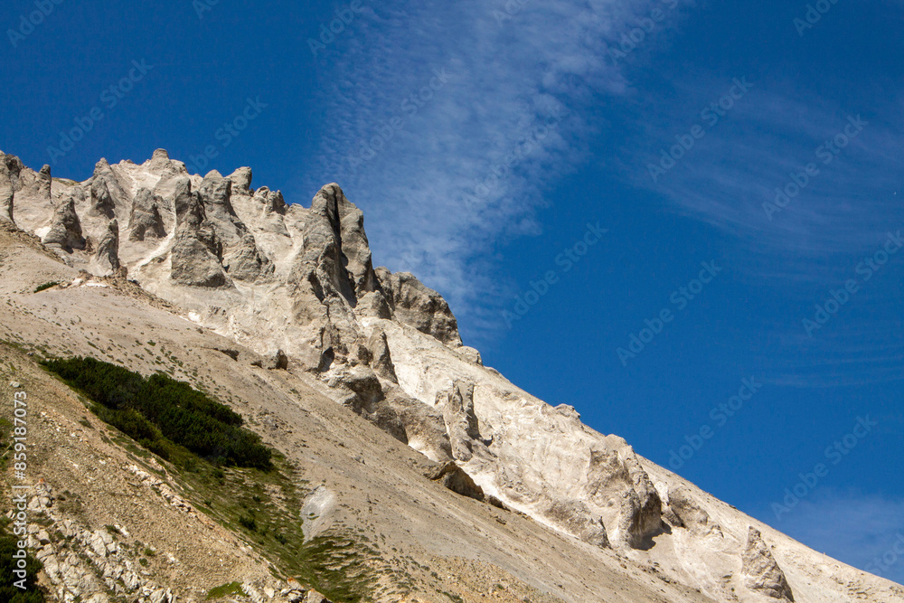 Fototapeta premium View of mountain in Swiss