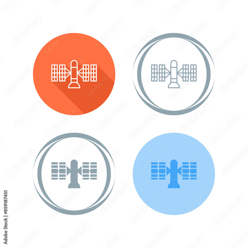 Satellite Vector Icon Satellite Vector Icon