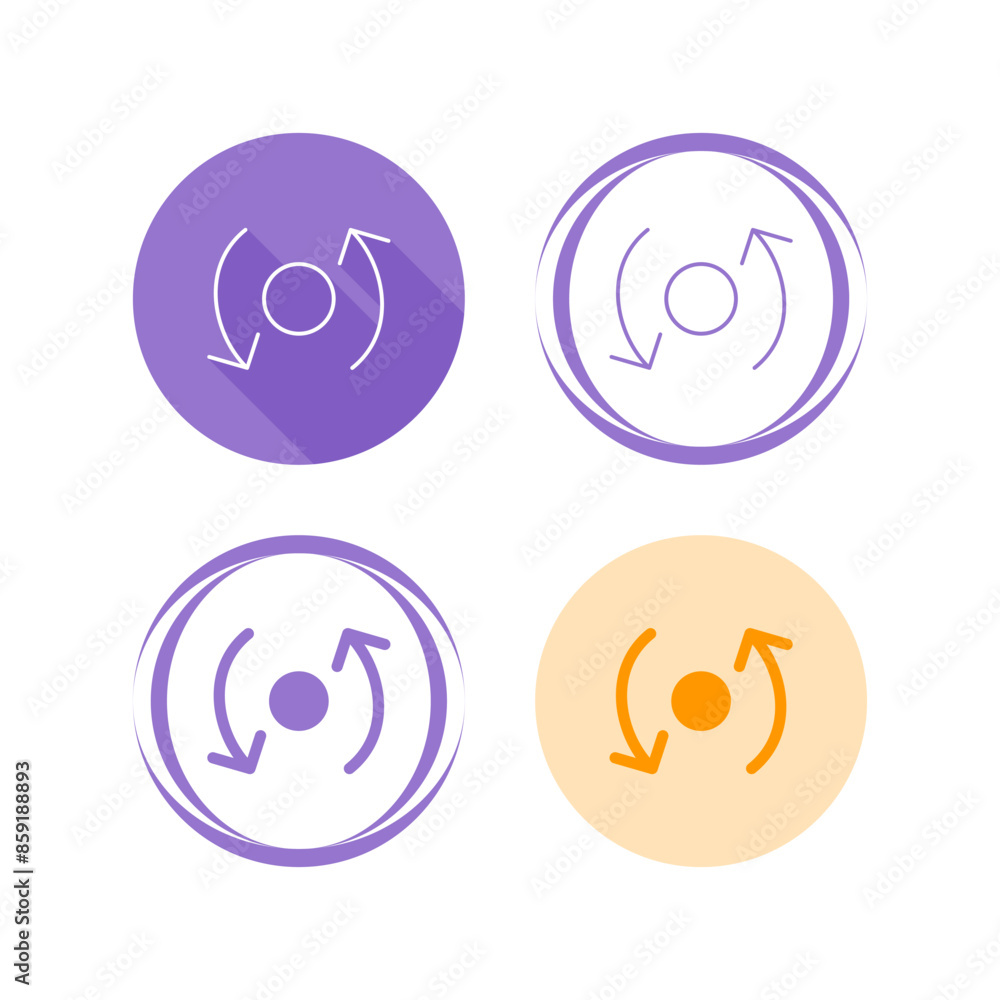 Synchronization Vector Icon Synchronization Vector Icon
