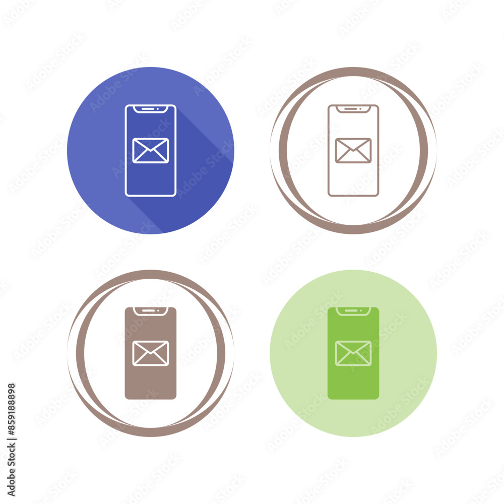 Emails Vector Icon Emails Vector Icon
