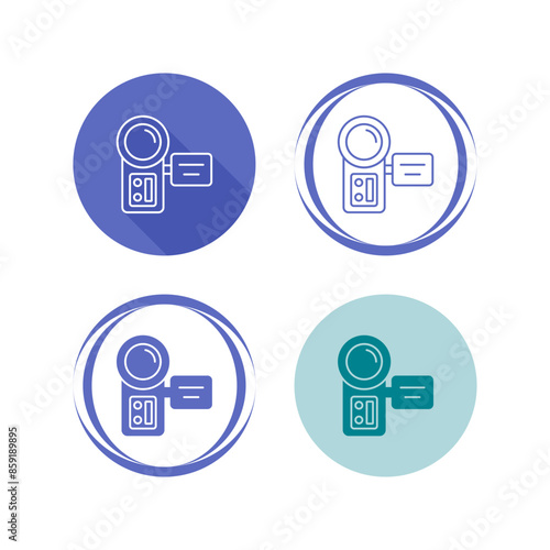 Video Camera Vector Icon