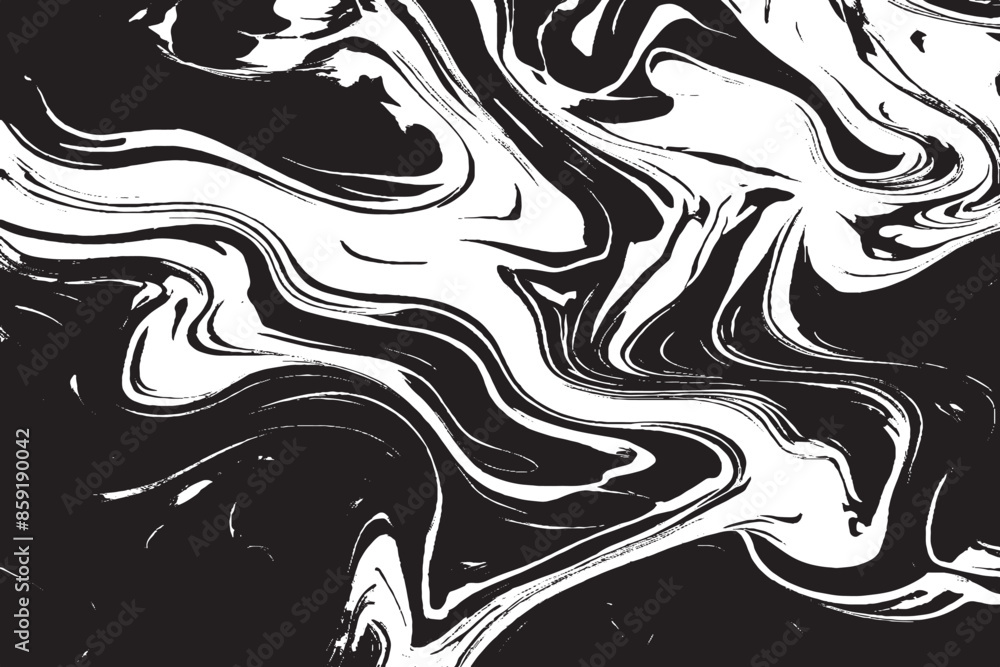 Elegant Black Marble Ink Texture with Acrylic Painted Waves - Luxurious Wallpaper and Wall Tile Pattern Elegant Black Marble Ink Texture with Acrylic Painted Waves - Luxurious Wallpaper and Wall Tile Pattern