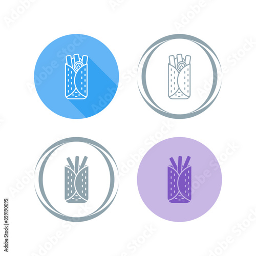 Fajita Vector Icon