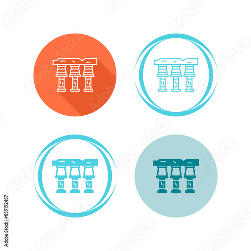 Luxor Temple Vector Icon
