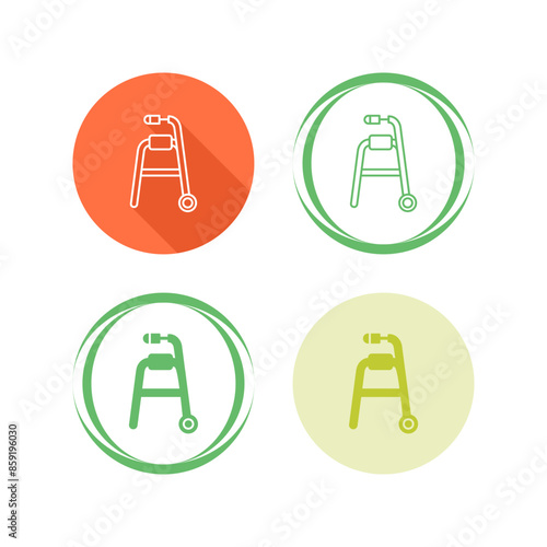Walker Vector Icon