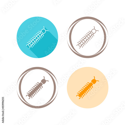 Centipede Vector Icon