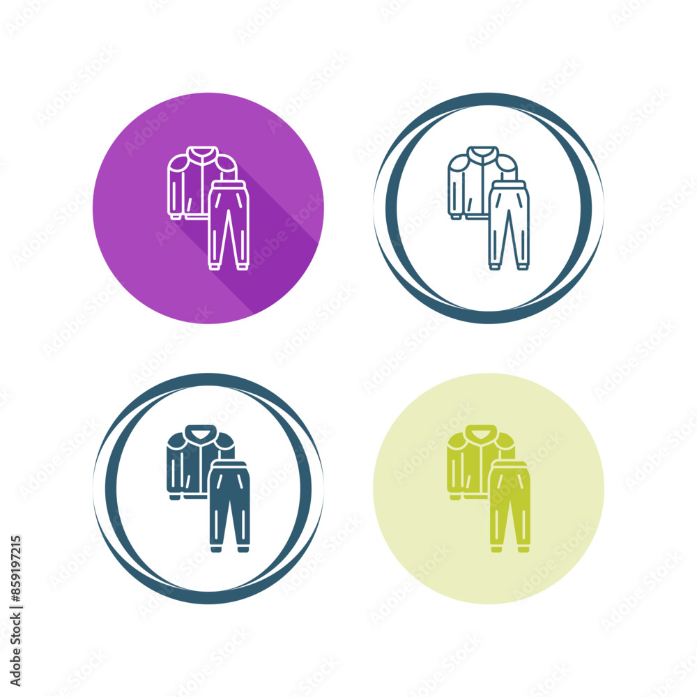 Tracksuit Vector Icon Tracksuit Vector Icon