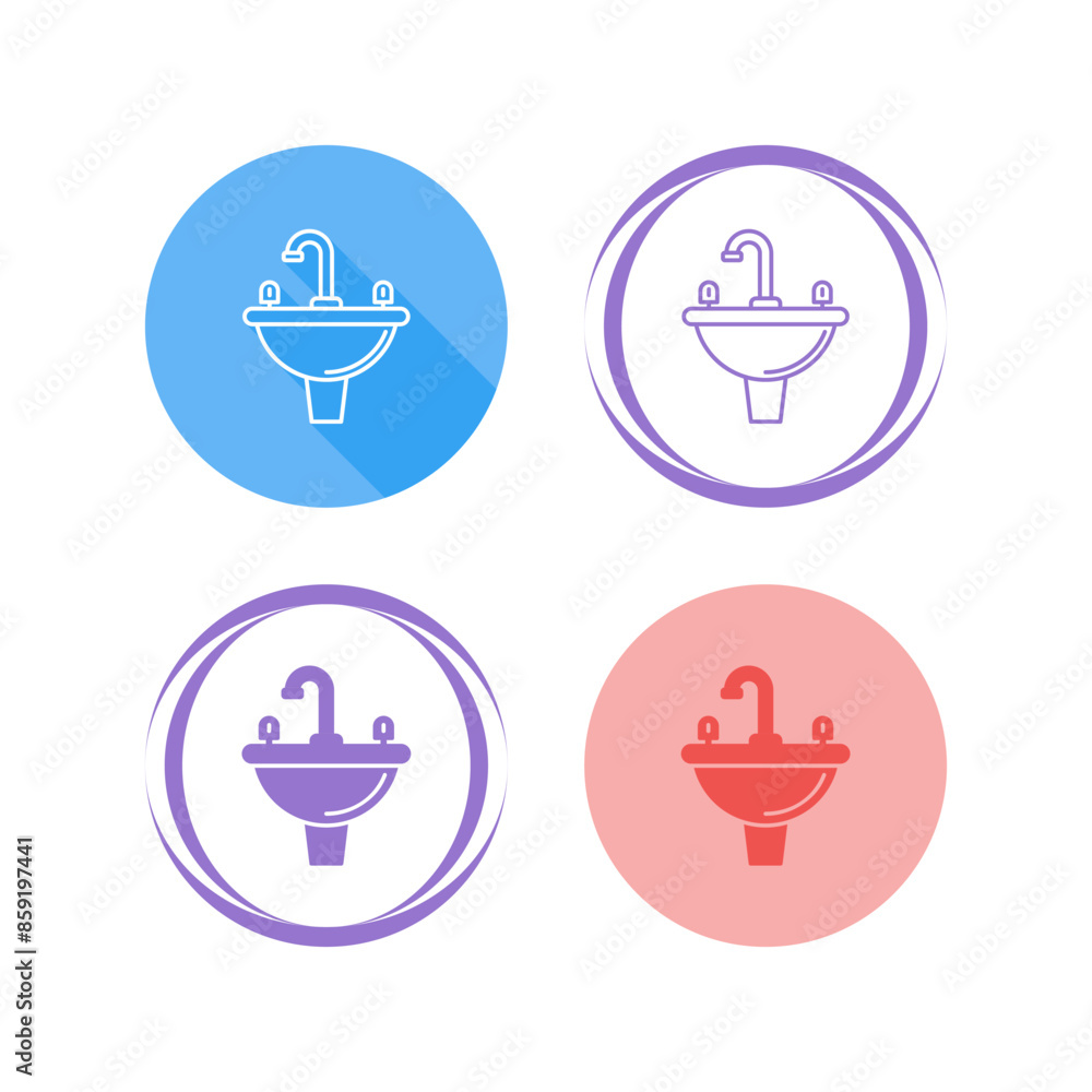 Basin Vector Icon Basin Vector Icon