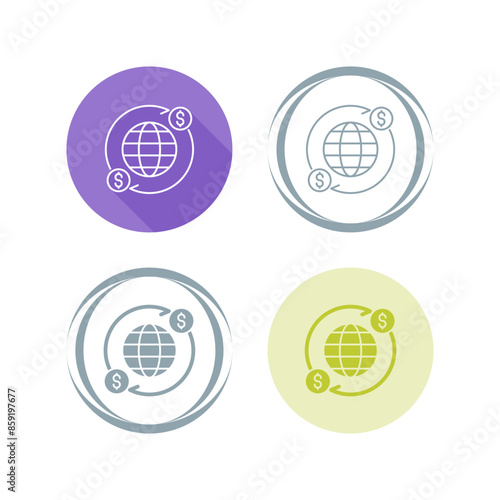 Money Exchange Vector Icon