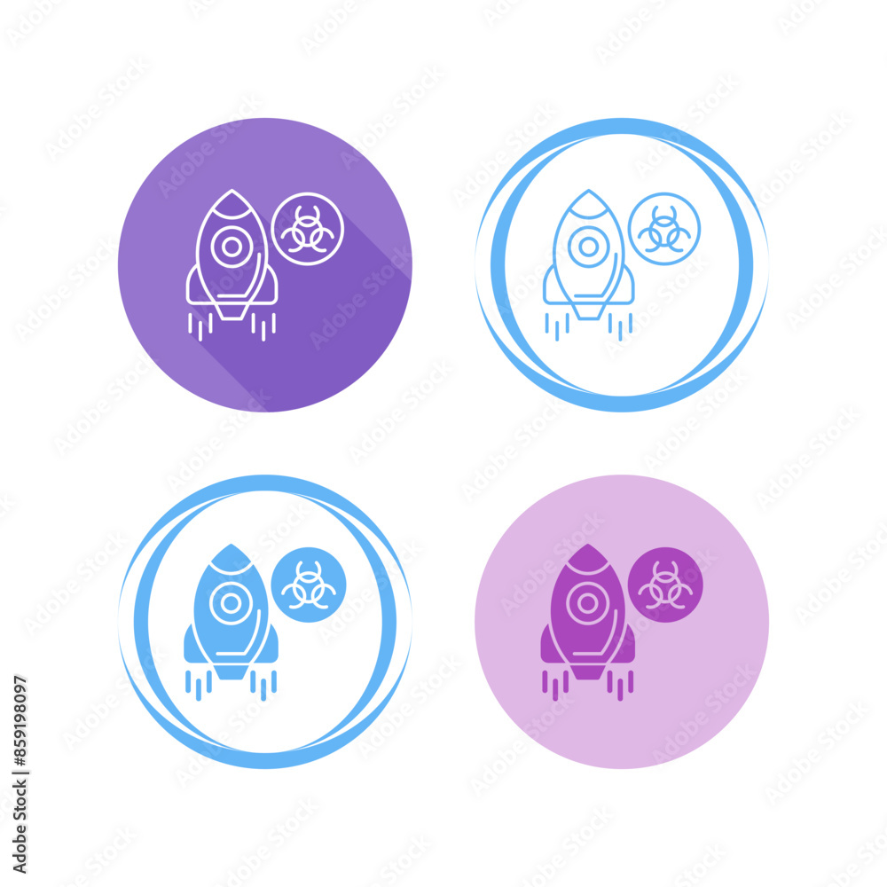 Chemical Weapon Vector Icon Chemical Weapon Vector Icon