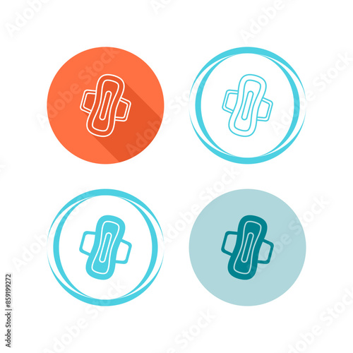 Sanitary Towel Vector Icon