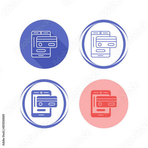 Electronic Payment Vector Icon