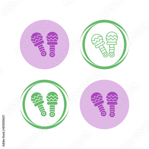 Maracas Vector Icon