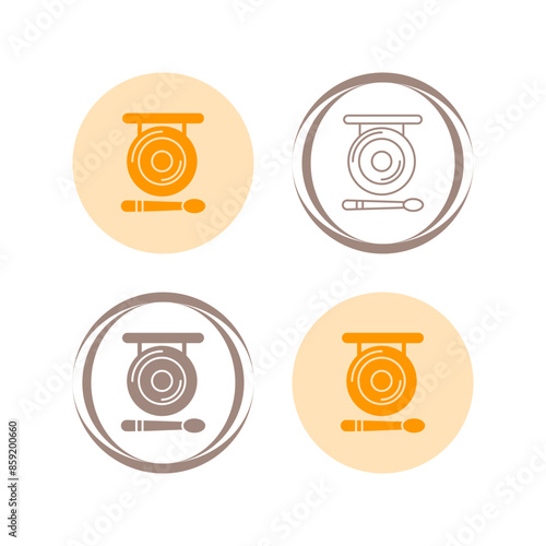 Gong Vector Icon