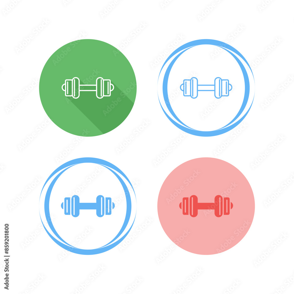 Dumble Vector Icon Dumble Vector Icon