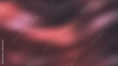 Wallpaper Mural Grainy gradient background retro glowing magenta wave color flow backdrop noise texture abstract banner poster header design Torontodigital.ca