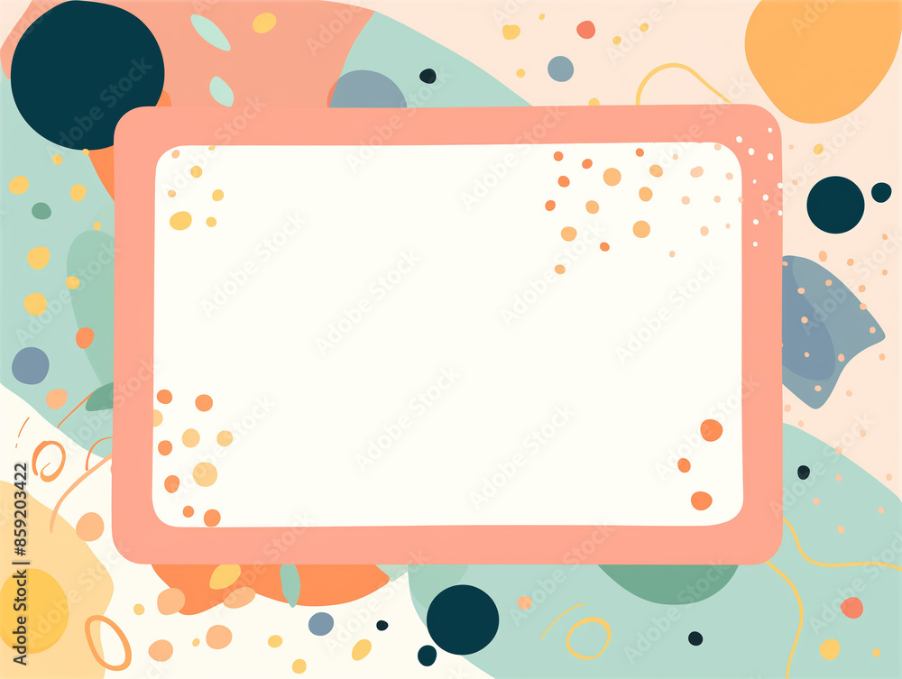 Abstract Colorful Background with Copy Space Abstract Colorful Background with Copy Space