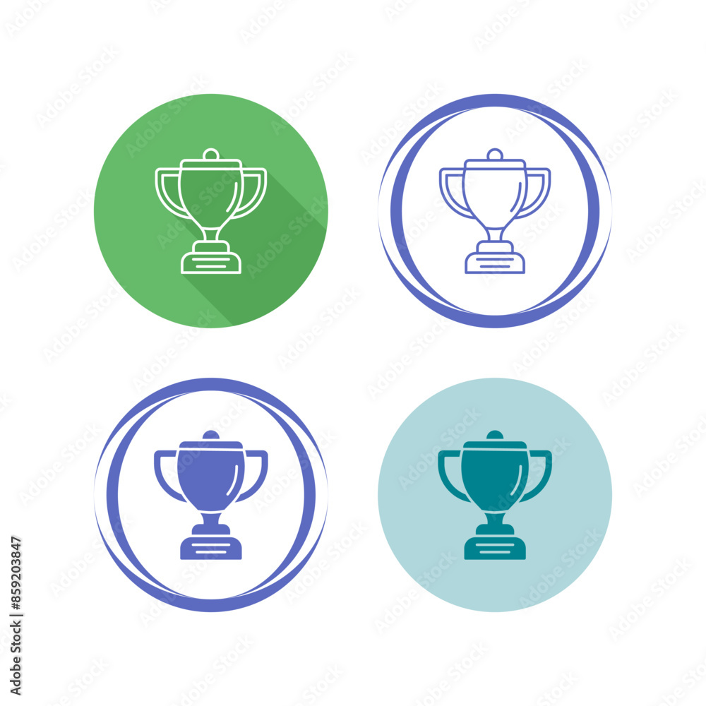 Winning Vector Icon Winning Vector Icon