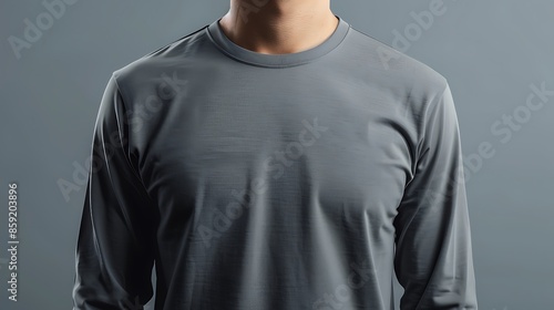 man, clothing, t-shirt, clothe, shirt, blank, sleeve, apparel, front, isolated, template, fashion, long, wear, cotton, white, design, male, back, textile, uniform, sport, print, body, mock, sweatshirt