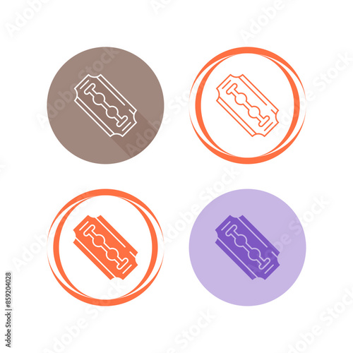 Razor Blade Vector Icon
