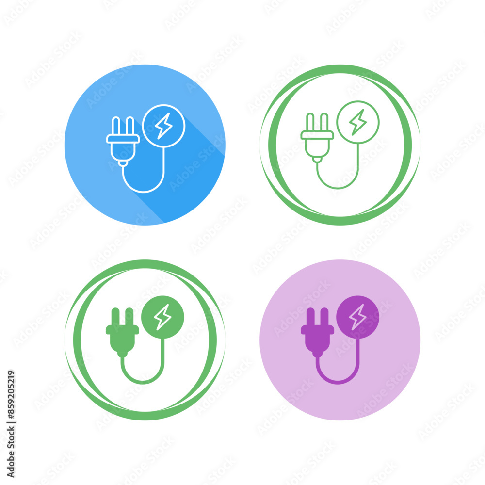 Plug Vector Icon Plug Vector Icon