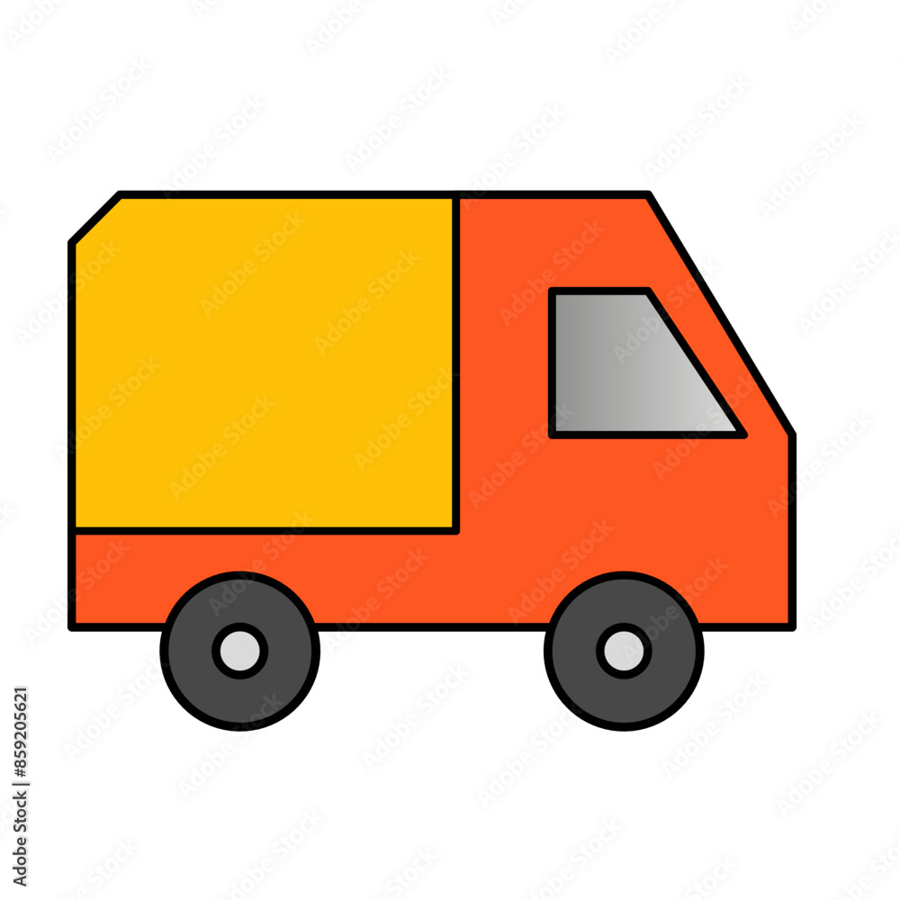 truck delivery icon vector design element truck delivery icon vector design element