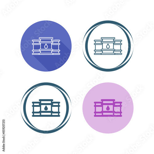 Oil Industry Vector Icon