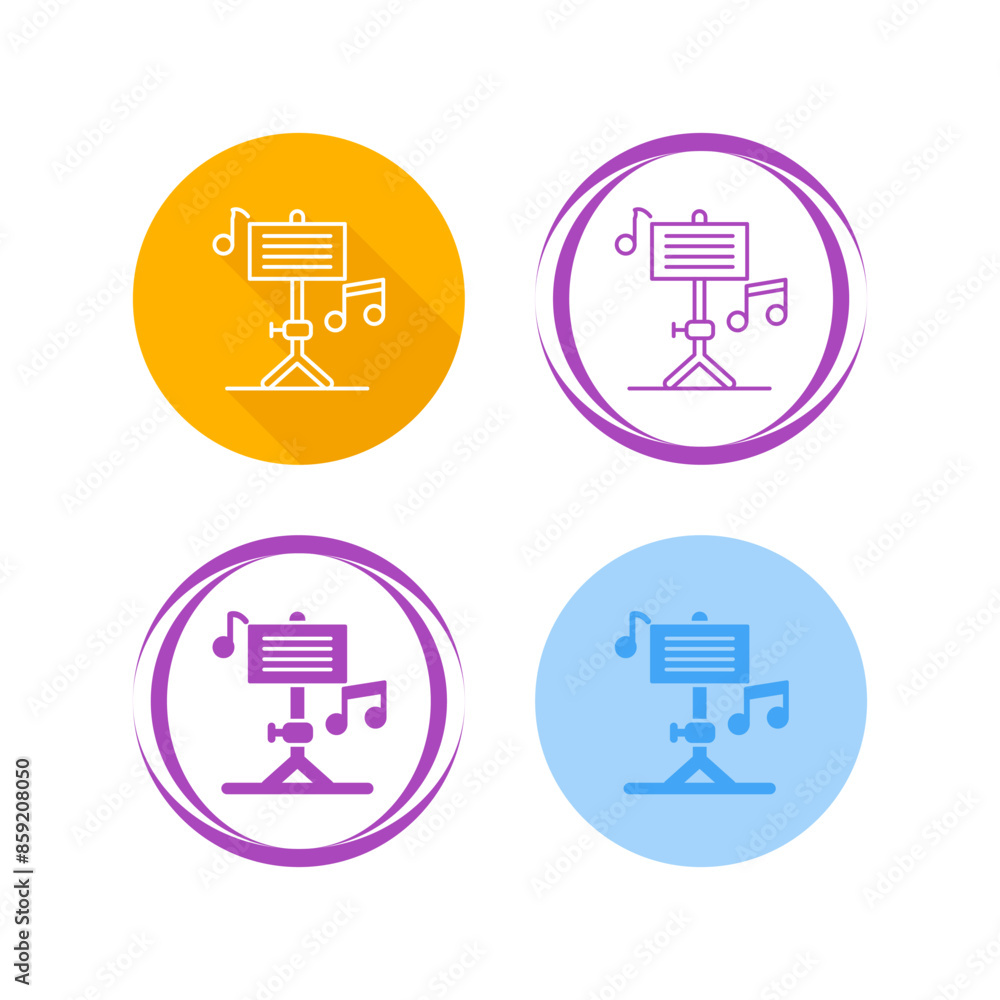 Music Education Vector Icon Music Education Vector Icon
