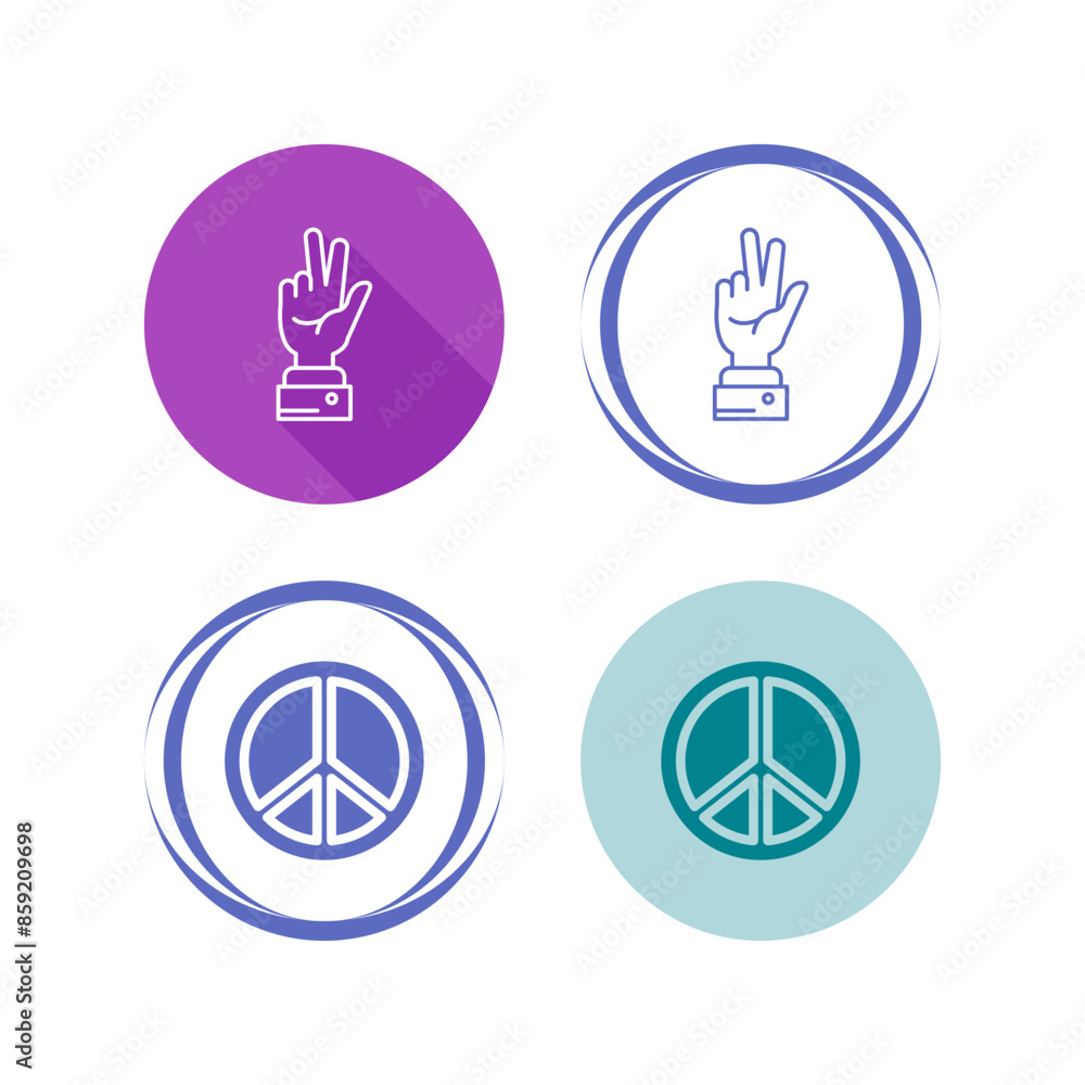 Peace Vector Icon Peace Vector Icon