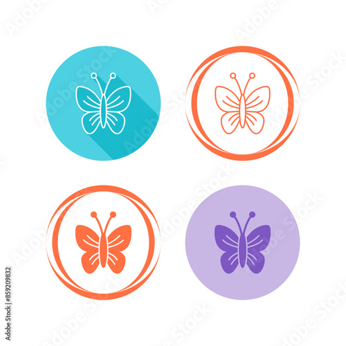 Butterfly Vector Icon
