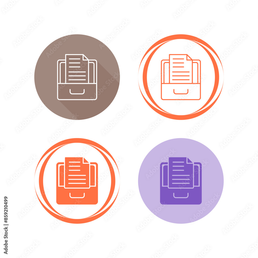 Archive Vector Icon Archive Vector Icon
