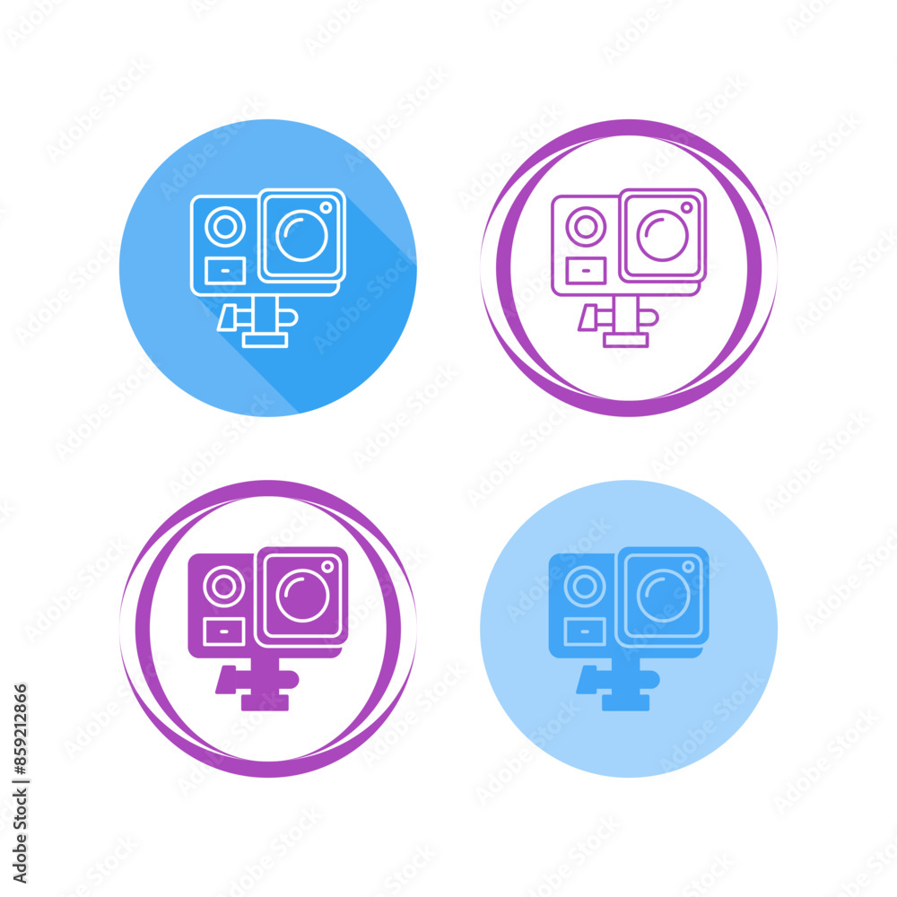Action Camera Vector Icon Action Camera Vector Icon