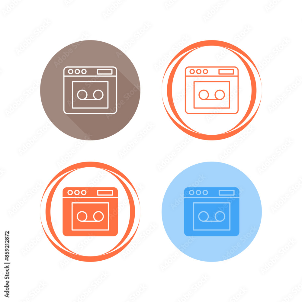 Audio Recorder Vector Icon Audio Recorder Vector Icon