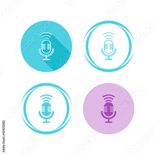 Podcast Vector Icon