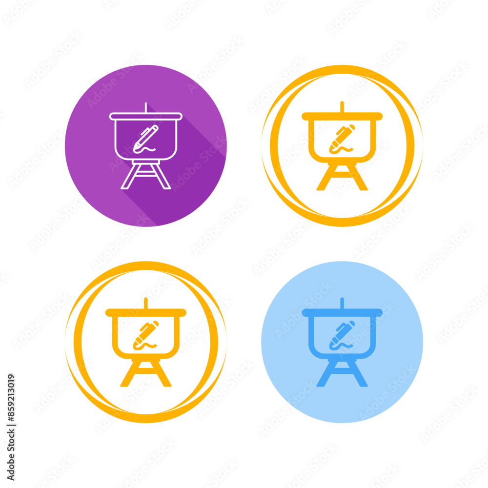 Education Presentation Vector Icon Education Presentation Vector Icon