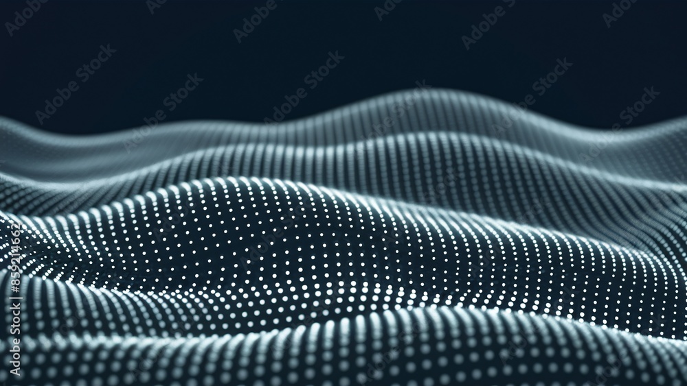 This is an image of many tiny white dots on a dark background. The dots are arranged in waves.
This is an image of many tiny white dots on a dark background. The dots are arranged in waves.