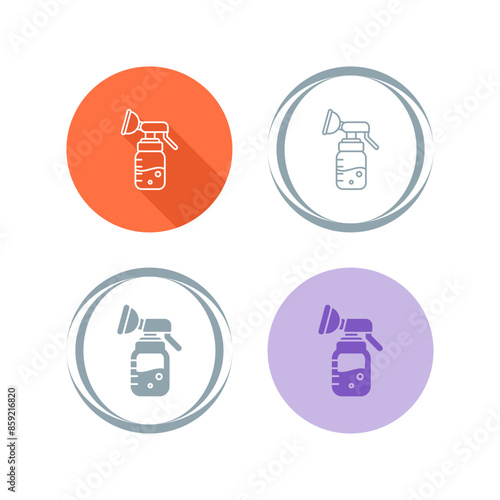 Breast Pump Vector Icon