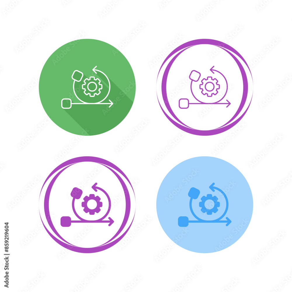 Iteration Vector Icon Iteration Vector Icon