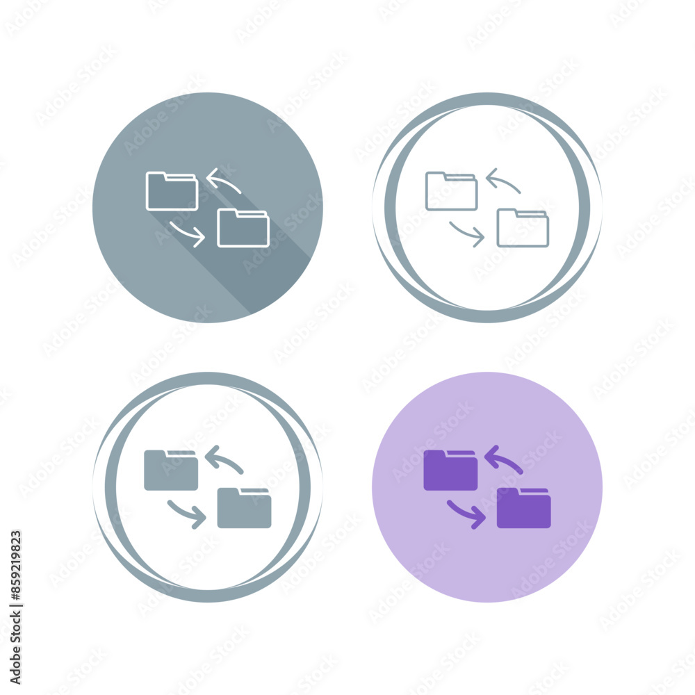 File Transfer Vector Icon File Transfer Vector Icon