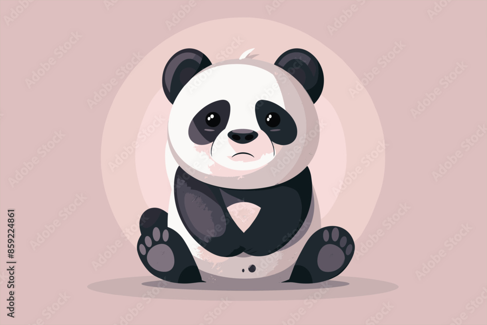 cute small sad panda with whit background flat style cartoon vector illustration. cute small panda with whit background, flat style cartoon vector illustration. sad Panda cute Cartoon. sad Panda. cute small sad panda with whit background flat style cartoon vector illustration. cute small panda with whit background, flat style cartoon vector illustration. sad Panda cute Cartoon. sad Panda.