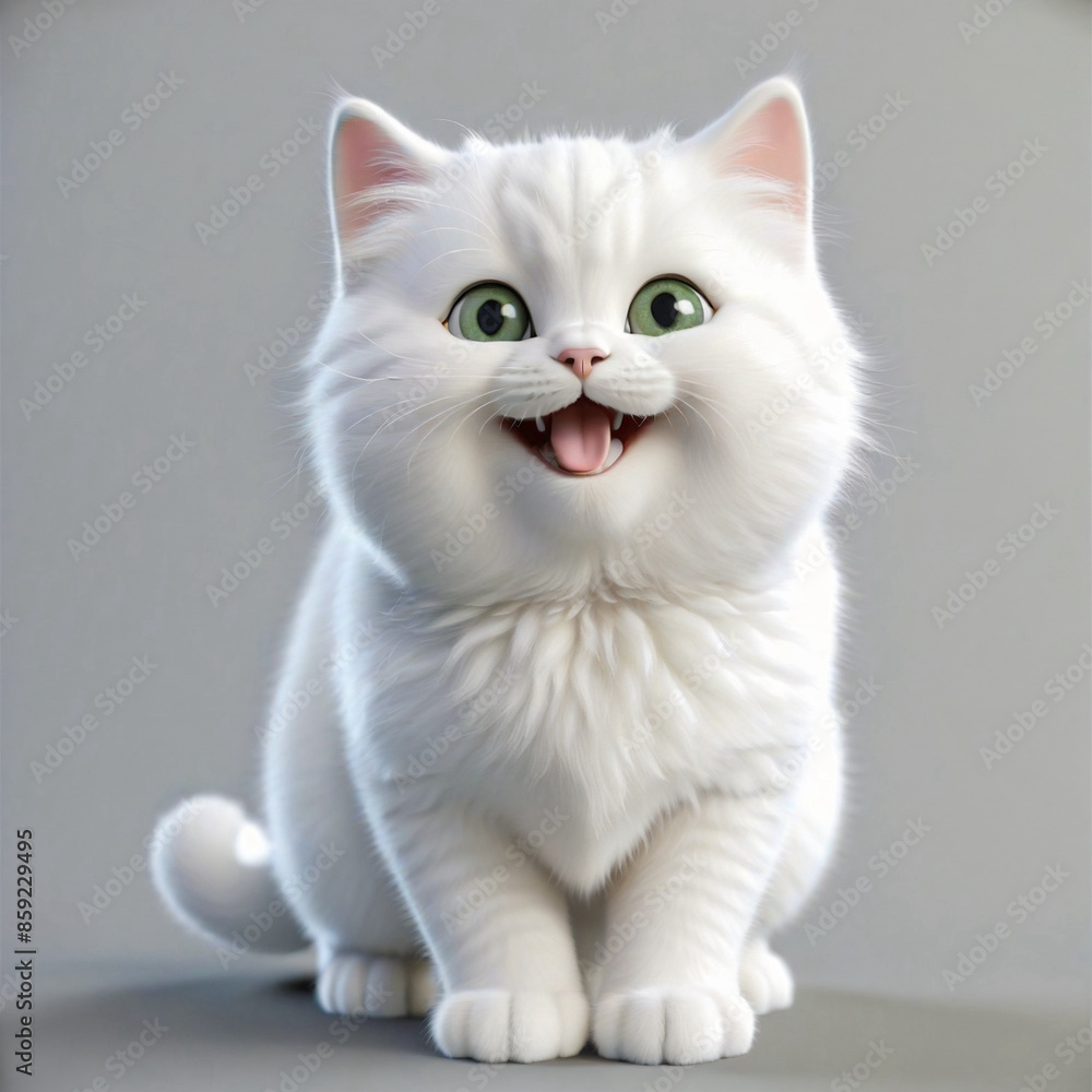 cute cats and happy cats with beautiful eyes in white colors cute cats and happy cats with beautiful eyes in white colors