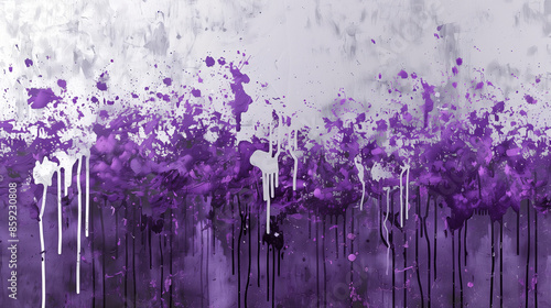 Purple paint splash abstract texture background