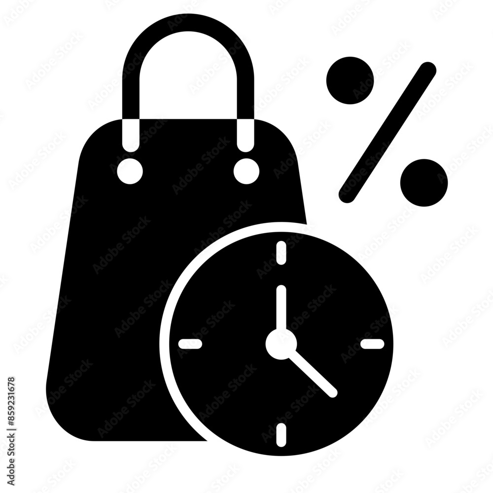 Limited Time Glyph Icon Limited Time Glyph Icon