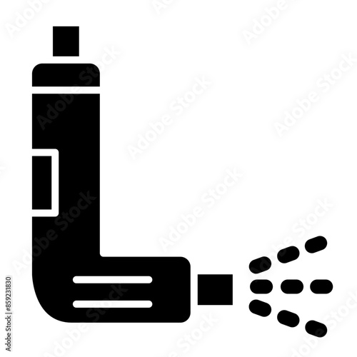 Inhaler Glyph Icon