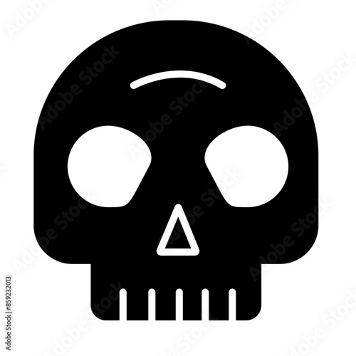 Horror Glyph Icon
