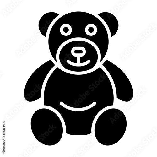 Bear Glyph Icon