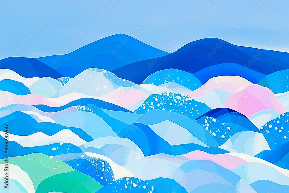 Abstract art illustrations colorful background Abstract art illustrations colorful background