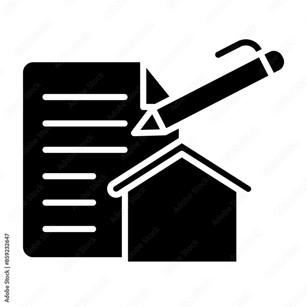 Agreement Glyph Icon Agreement Glyph Icon