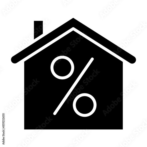 Discount Glyph Icon